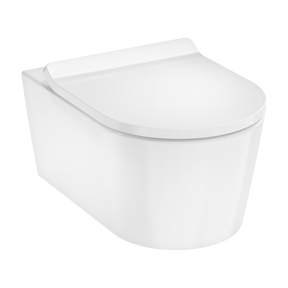 Hansgrohe Elupura S wc suspendu blanc brillant bride de rinçage fine