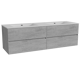 Storke Edge badkamermeubel met Diva wastafel