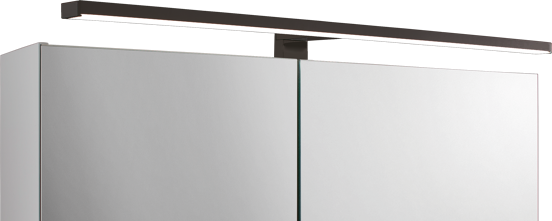 Balmani Cubico LED Spiegelbeleuchtung: 80 cm, Schwarz, 4100K