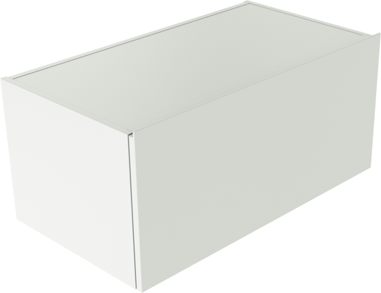 Balmani Studio meuble sous-lavabo suspendu 90 x 50 cm blanc mat 2 tiroirs