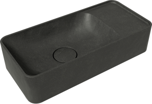 Balmani Fara handenwasser 45 x 22 cm verzoete graniet