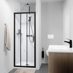 Linie Cadiz driedelige douche schuifdeur