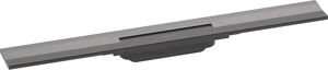 Hansgrohe RainDrain Flex caniveau de douche découpable 70cm Brushed Black Chrome