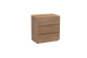 Storke Edge badkamermeubel met Panton wastafelblad voor waskom(men)