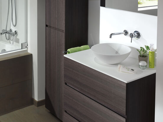 Storke Ronda waskom matte Solid Surface rond Ø 36 cm