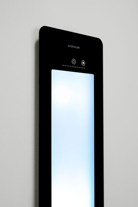 Sunshower Plus L Infrarood en UV Inbouw black