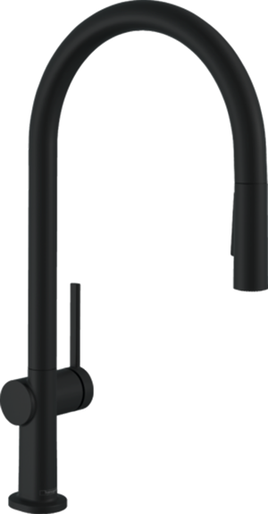 Hansgrohe Talis M54 210 2jet robinet de cuisine avec douchette extractible noir mat