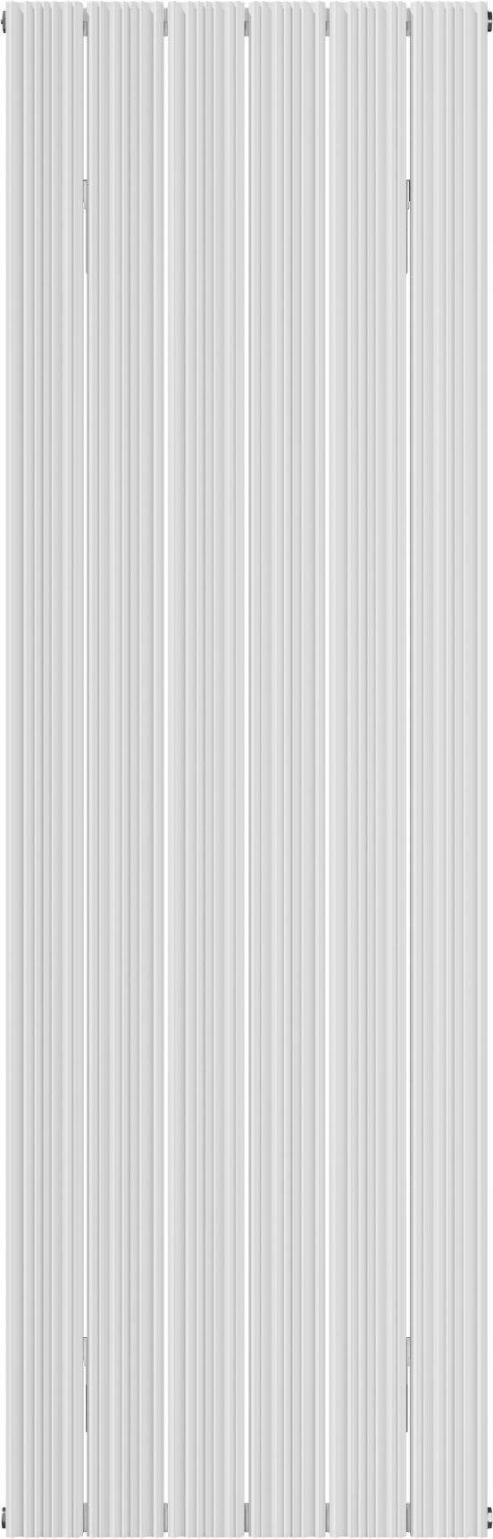 Vipera Mares enkele handdoekradiator 56,5 x 180 cm centrale verwarming mat wit zij- en middenaansluiting 1539W