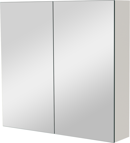 Balmani Mitra spiegelkast 75 x 72 cm mat wit