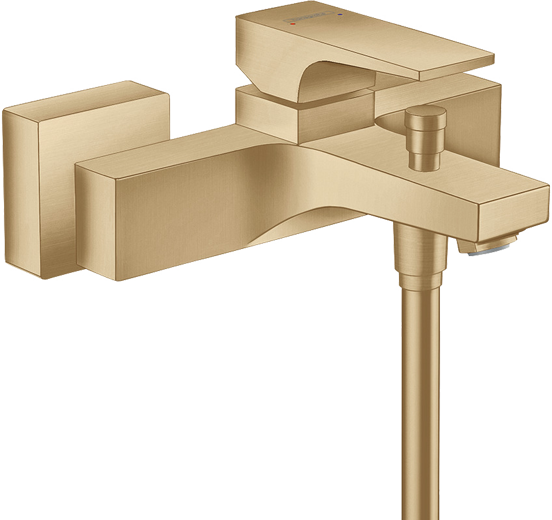 Hansgrohe Metropol Badewannenarmatur: Brushed Bronze