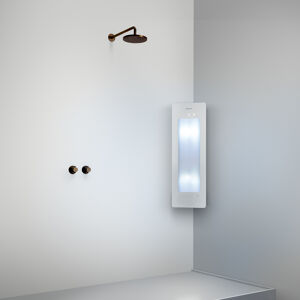 Sunshower Plus S Infrarood en UV Opbouw in hoek white