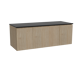 Storke Ribs meuble salle de bains avec tablette pour vasques Panton