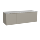 Storke Ribs badkamermeubel met Tavola tablet voor waskom(men)