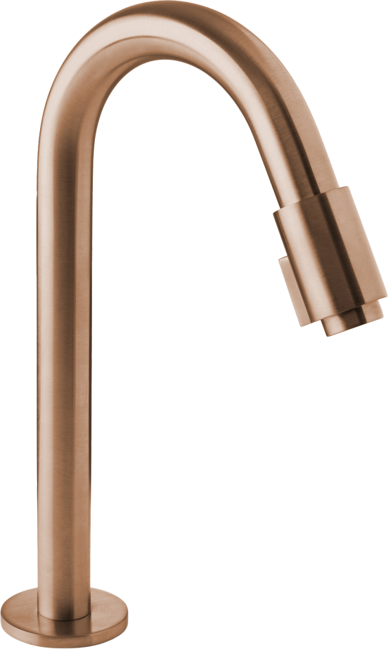 Blaufoss Ottawa Kaltwasserhahn: Erhöht, Brushed Rosegold