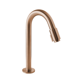 Blaufoss Ottawa Kaltwasserhahn: Erhöht, Brushed Rosegold