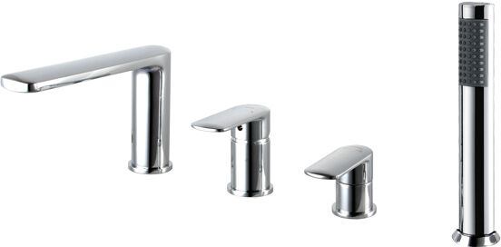 Blaufoss Oraya robinet de bain sur baignoire 4 trous chromé