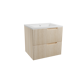 Linie Ribbo meuble salle de bains avec lavabo Vano