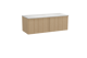 Balmani Forma meuble salle de bains avec tablette pour vasques Stretto