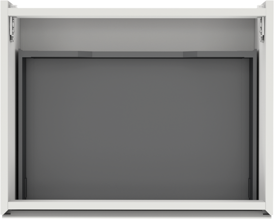 Storke Edge zwevende wastafelonderkast 65 x 52 cm mat wit 1 lade