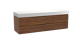 Balmani Lucida meuble salle de bains avec tablette pour vasques Dominus