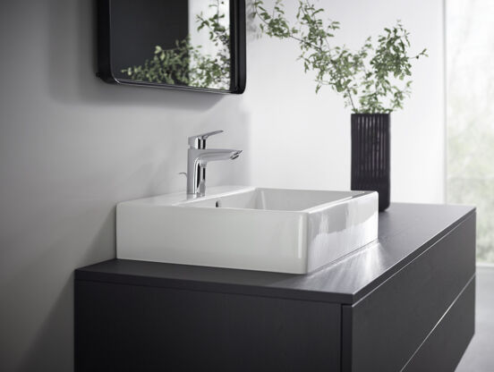 Hansgrohe Logis 100 robinet de lavabo bas chrome brillant