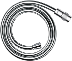 Hansgrohe Isiflex Duschschlauch: 160 cm, PVC, Chrom, mit Durchflussregler