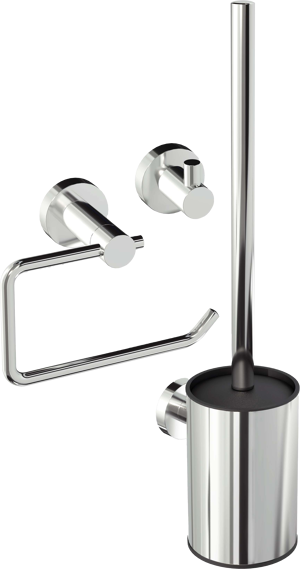 Blaufoss Glory wc-accessoireset chroom