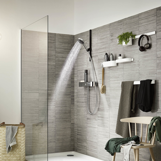 Hansgrohe ShowerTablet Select robinet de douche thermostatique chrome brillant
