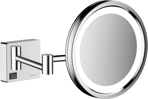 Hansgrohe AddStoris Kosmetikspiegel mit Vergrößerung chrom glänzend