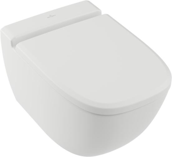 Villeroy & Boch Antheus Hänge WC: Weiß matt, spülrandlos