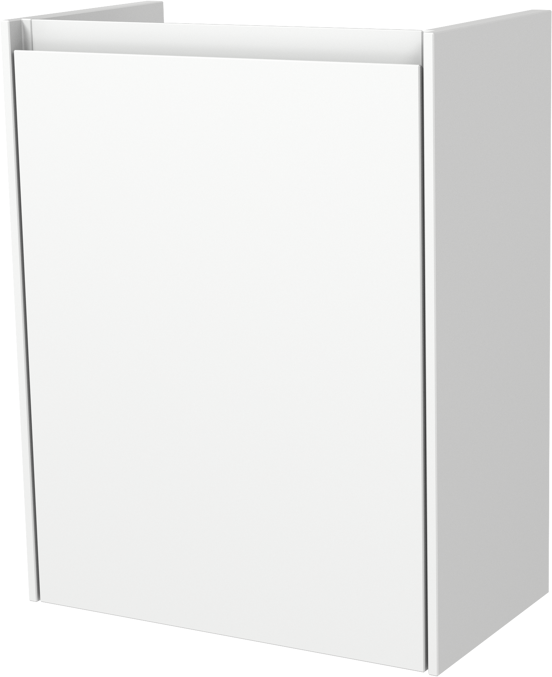 Storke Edge zwevende fonteinkast 40 x 22 cm mat wit