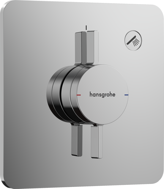 Hansgrohe DuoTurn Q inbouw mengkraan glanzend chroom