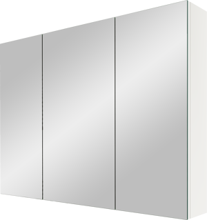Linie Montro spiegelkast 100 x 75 cm mat wit