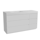Storke Edge badkamermeubel met Mata High Wastafel