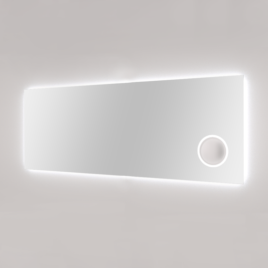 Balmani Giro miroir rectangulaire lumineux et anti-buée 180 x 70 cm