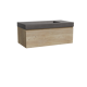 Storke Edge meuble salle de bains avec plan vasque Scuro High