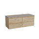 Balmani Lucida badkamermeubel met Stretto tablet voor waskom(men)