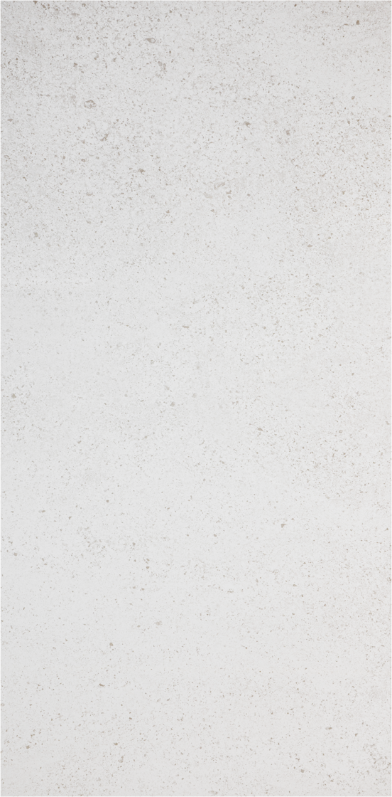 Luca Varess Artdeco revêtement mural de douche 120 x 244 cm alu-composite terrazzo blanc mat