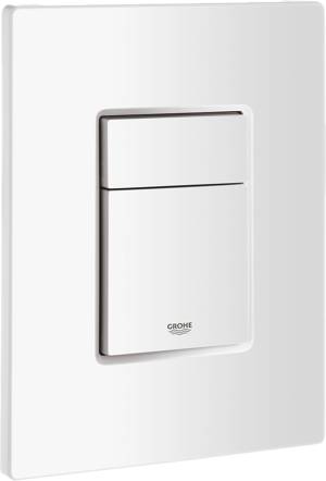 Grohe Skate Cosmopolitan duwplaat Wit voor Rapid SL inbouwreservoir