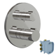 Blaufoss Smartbox Round thermostatische inbouw douchekraan, inclusief inbouwelement