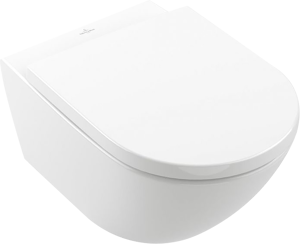 Villeroy & Boch Subway 3.0 Hänge WC: Weiß glänzend, spülrandlos, TwistFlush