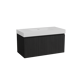 Storke Ribs meuble salle de bains avec lavabo Mata High