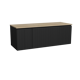 Storke Ribs meuble salle de bains avec tablette pour vasques Panton