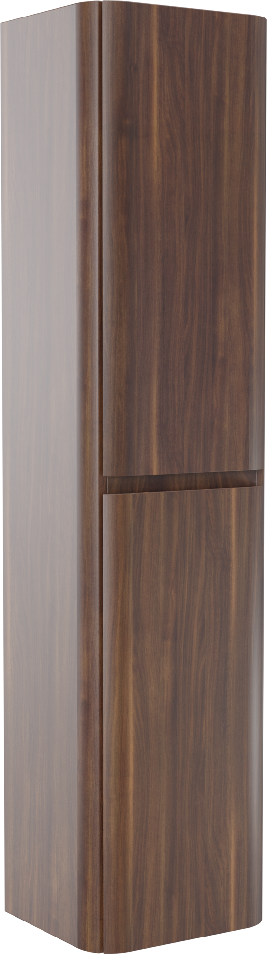 Storke Soft hängender Hochschrank Nussbaum 40 x 35 x 170 cm
