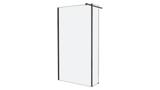 Version d'angle avec panneau latéral fixe