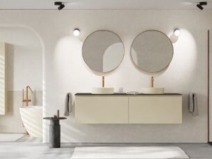 Badkamertrend: 50 tinten greige