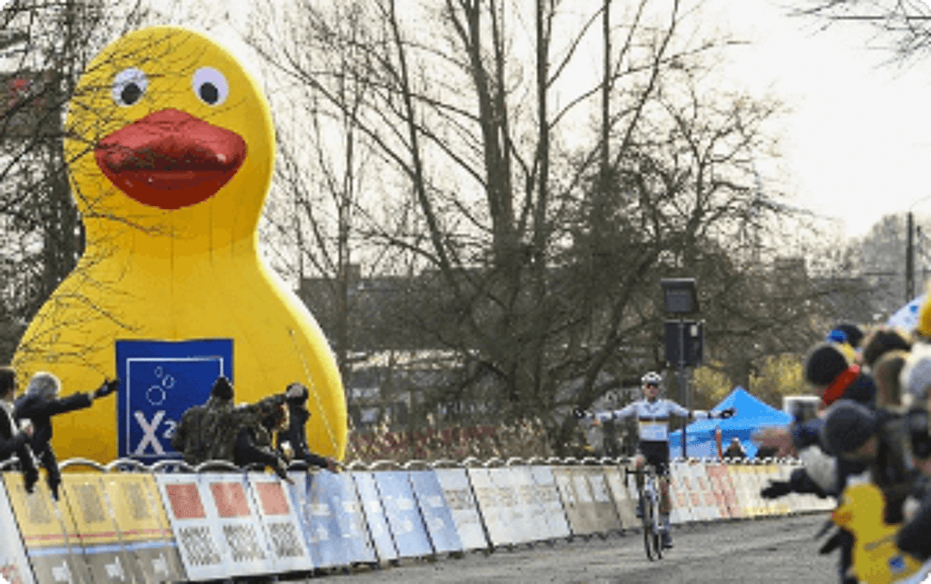Ducky à la course