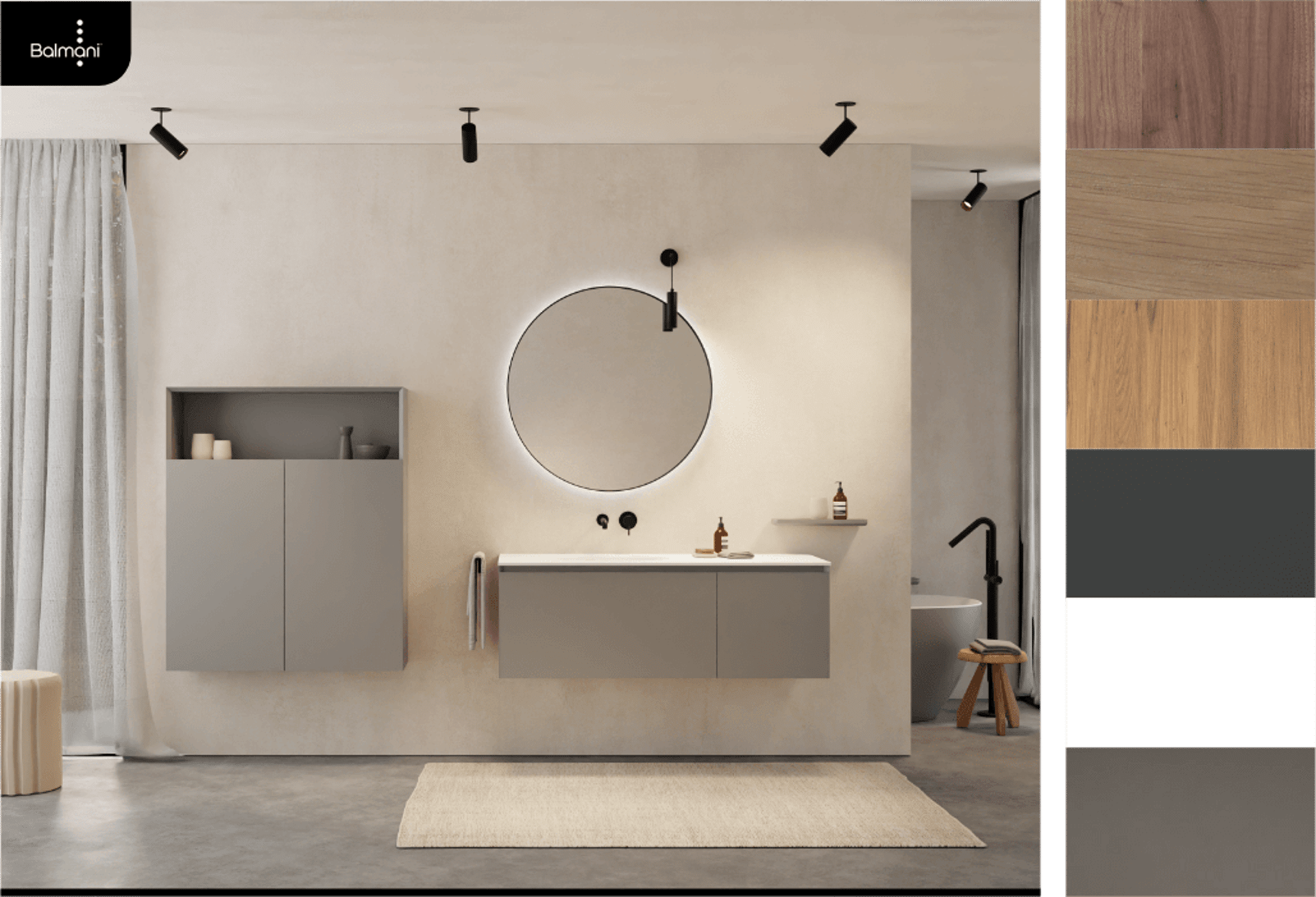 armoire miroir lavabo