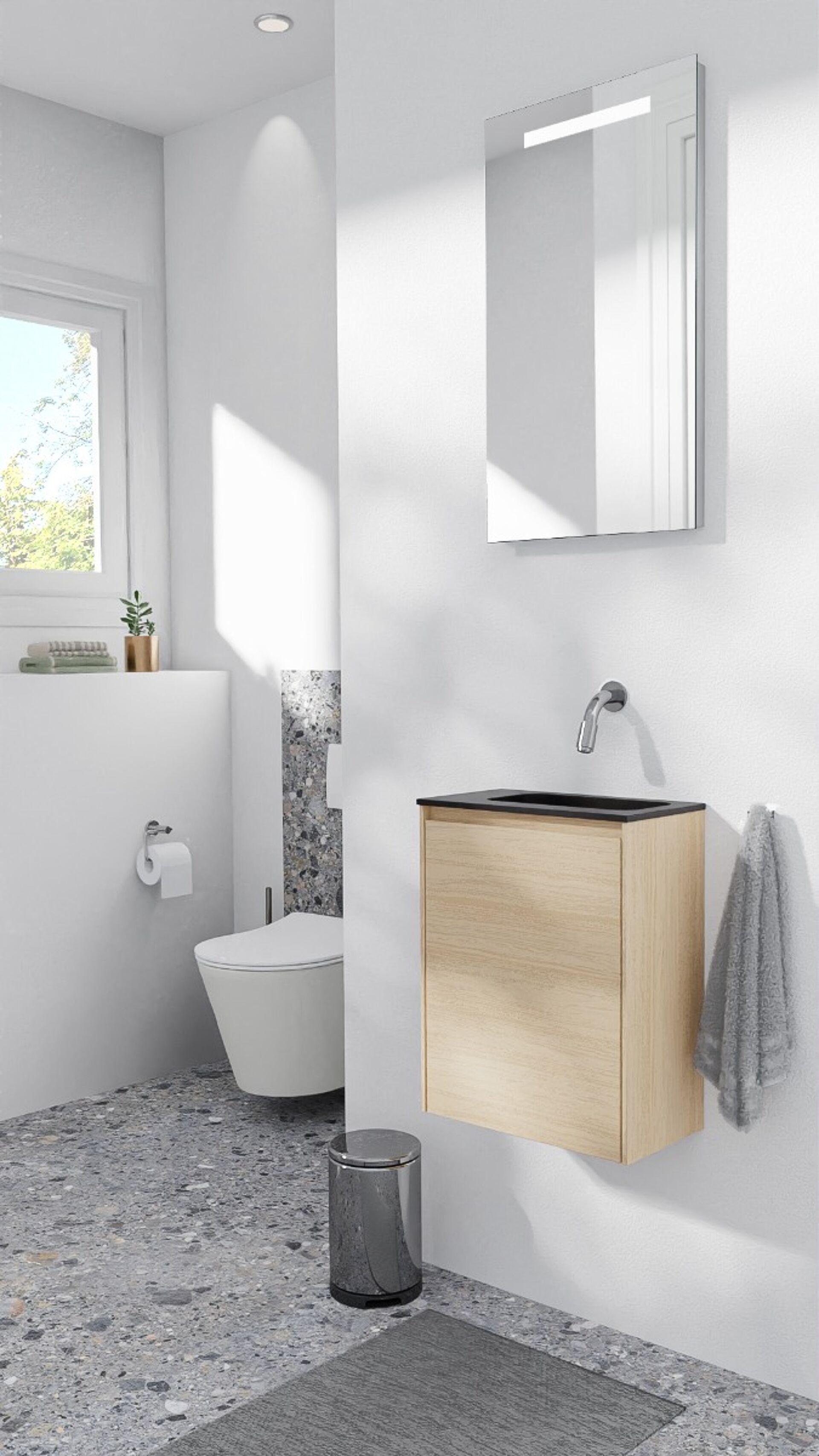 Toilette Waschbecken