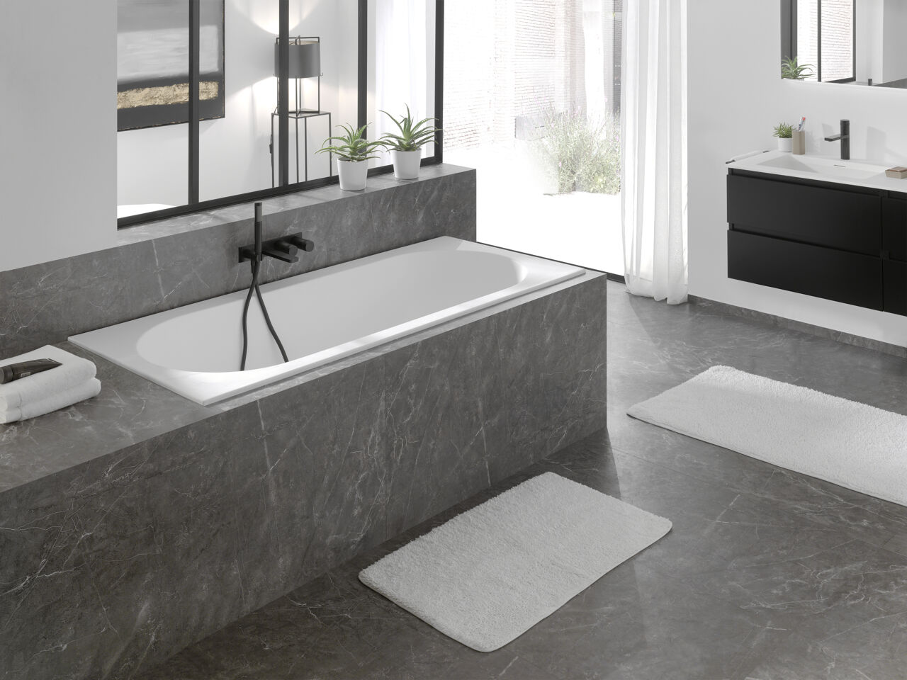 Baignoire à encastrer